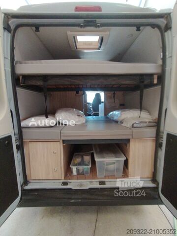 Caravan/camper Fiat Weinsberg Carabus 600 K 4 posti letto | Completamente attrezzato