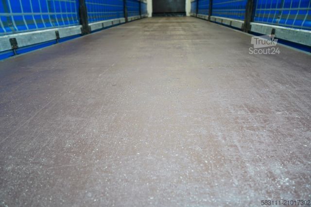 Auflieger mit Pritsche & Plane KRONE FIRANKA / STANDARD  / KOSZ NA PALETY / PLANDEKA