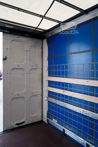 Auflieger mit Pritsche & Plane KRONE FIRANKA / STANDARD  / KOSZ NA PALETY / PLANDEKA