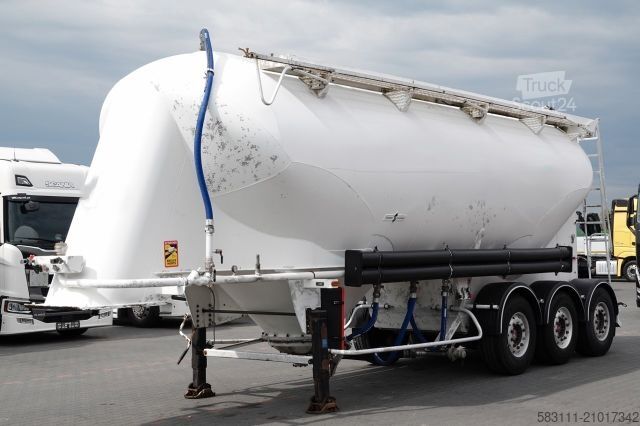 Semi-remorque silo SPITZER CEMENTONACZEPA / 37 000 L / SILOS / 3 KOMORY