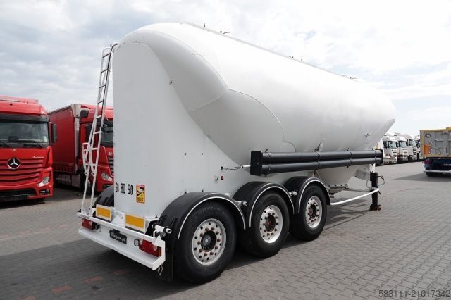 Semi-remorque silo SPITZER CEMENTONACZEPA / 37 000 L / SILOS / 3 KOMORY