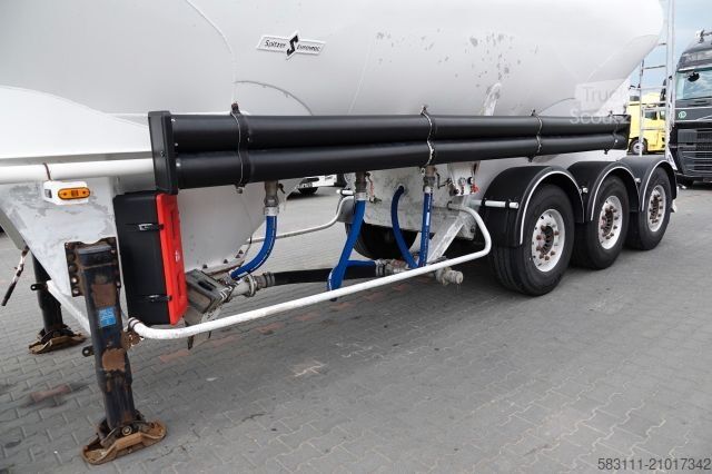 Semi-remorque silo SPITZER CEMENTONACZEPA / 37 000 L / SILOS / 3 KOMORY