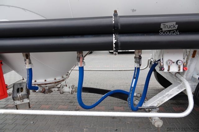 Semi-remorque silo SPITZER CEMENTONACZEPA / 37 000 L / SILOS / 3 KOMORY