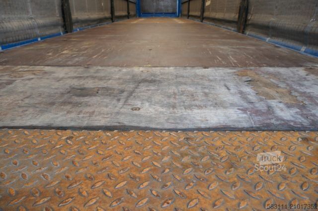 Auflieger mit Pritsche & Plane KRONE FIRANKA / STANDARD / SAF / SPROWADZONA