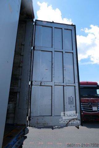 Auflieger mit Pritsche & Plane KRONE FIRANKA / STANDARD / SAF / SPROWADZONA