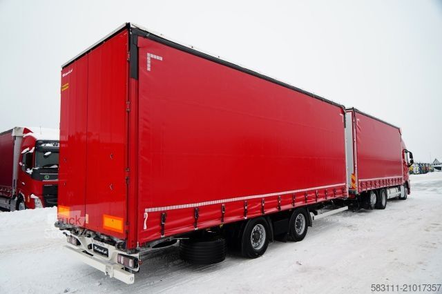 Camion jumbo VOLVO FH 460 / ZESTAW TANDEM / 120 M3 / PRZEJAZDOWY /