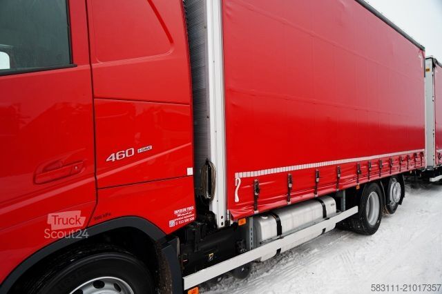 Camion jumbo VOLVO FH 460 / ZESTAW TANDEM / 120 M3 / PRZEJAZDOWY /