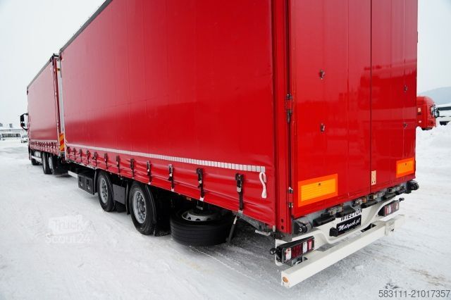 Camion jumbo VOLVO FH 460 / ZESTAW TANDEM / 120 M3 / PRZEJAZDOWY /