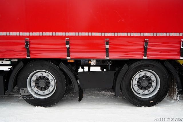 Camion jumbo VOLVO FH 460 / ZESTAW TANDEM / 120 M3 / PRZEJAZDOWY /