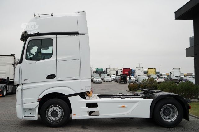 Tracteur routier standard MERCEDES-BENZ ACTROS 1851 / RETARDER / GIGA SPACE / EURO 6 /
