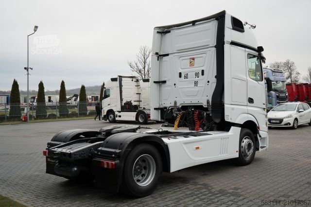 Tracteur routier standard MERCEDES-BENZ ACTROS 1851 / RETARDER  / GIGA SPACE  / EURO 6 /