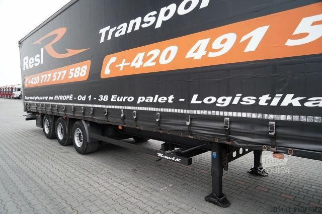 Auflieger mit Pritsche & Plane KÖGEL FIRANKA / MEGA / O? PODNOSZONA / OSIE SAF / DACH