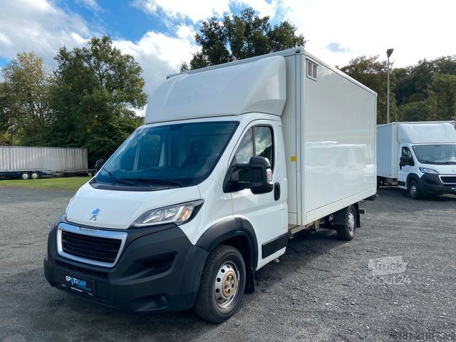 Fourgon tôlé PEUGEOT Boxer 435L4 130 Koffer extrabreit LBW Scheckheft