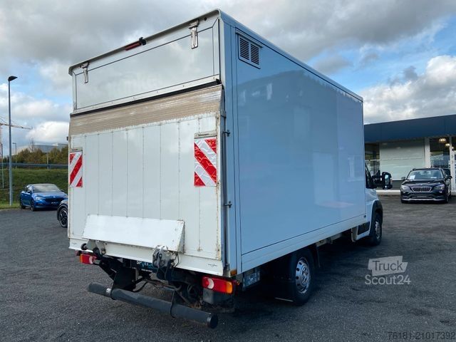 Fourgon tôlé PEUGEOT Boxer 435L4 130 Koffer extrabreit LBW Scheckheft