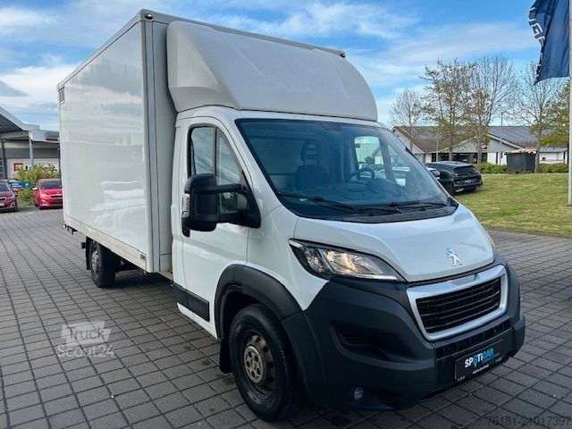 Fourgon tôlé PEUGEOT Boxer 435L4 130 Koffer extrabreit LBW Scheckheft