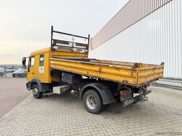 Benne tri-benne MAN LE 8.180 4X2 BB Doka LE 8.180 4X2 BB Doka, 2x AHK