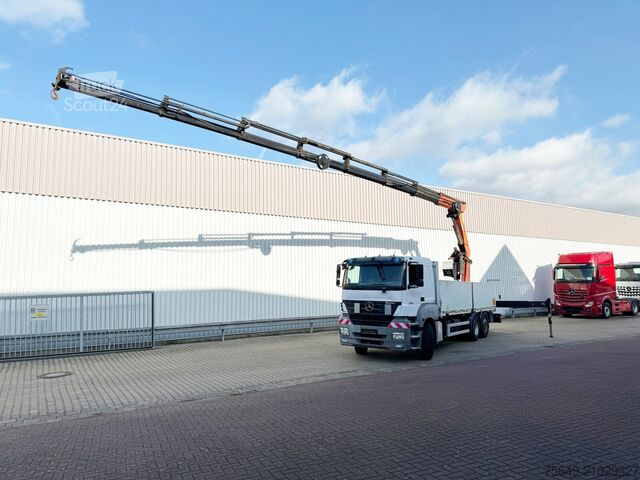 Truck mounted crane Mercedes-Benz Axor 2536/43 L 6x2 Axor 2536/43 L 6x2 mit Heckkran Palfinger PK 24502 F