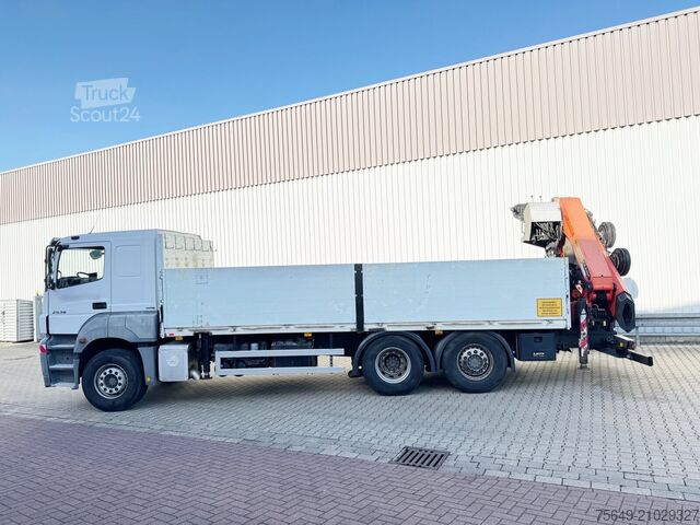Truck mounted crane Mercedes-Benz Axor 2536/43 L 6x2 Axor 2536/43 L 6x2 mit Heckkran Palfinger PK 24502 F