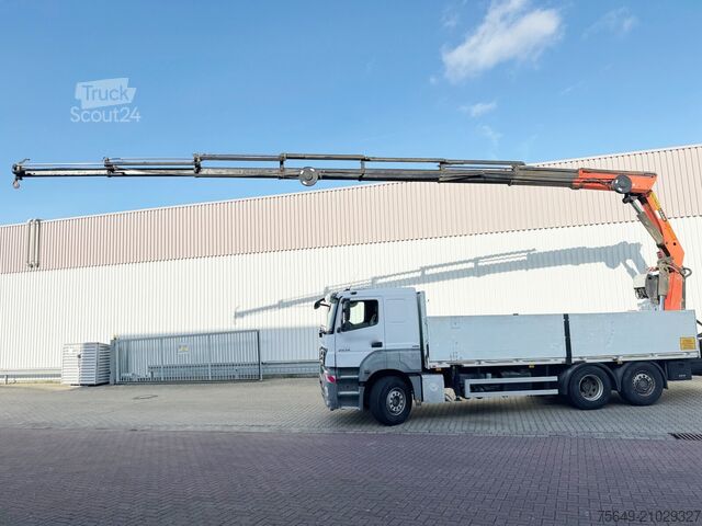 Truck mounted crane Mercedes-Benz Axor 2536/43 L 6x2 Axor 2536/43 L 6x2 mit Heckkran Palfinger PK 24502 F