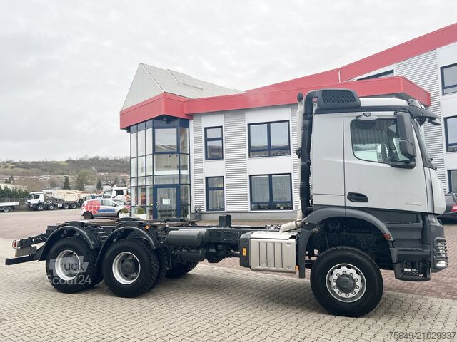 Camion benne à bras amovible Mercedes-Benz Arocs 3340/46 A 6x6 Arocs 3340/46 A 6x6/39, Grounder