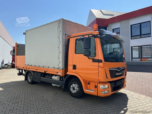 Pick-up van MAN TGL 7.180 4X2 BL TGL 7.180 4X2 BL mit LBW BÄR