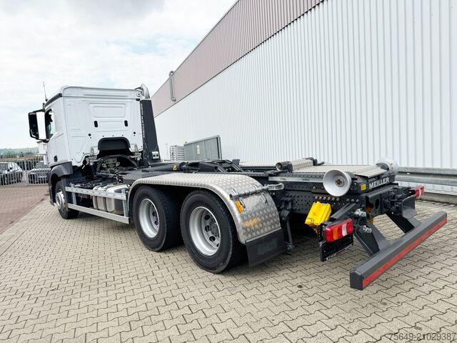 Camion benne à bras amovible Mercedes-Benz Actros 2645 L 6x4 Actros 2645 L 6x4, MultimediaCockpit, Motorabtrieb, Funk