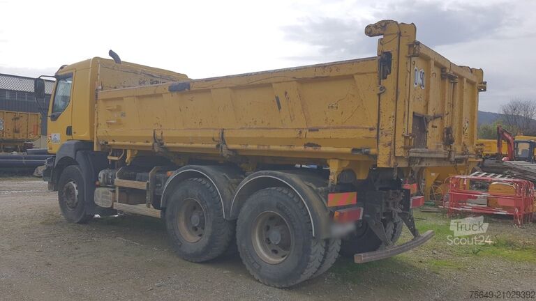 Camion-benne tricar Renault Kerax 380.26 6x4 Kerax 380.26 6x4, Bordmatik links