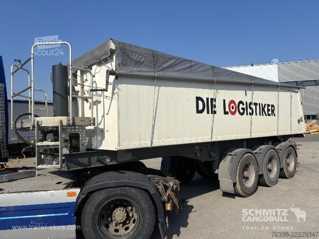 Sklápací náves Langendorf Semitrailer Tipper Alu-square sided body 24m³