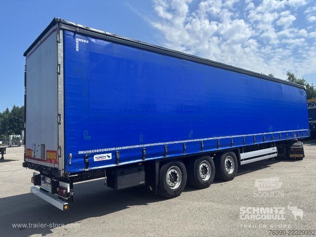 Atvira puspriekabė su tentu Schmitz Cargobull Semitrailer Curtainsider Standard