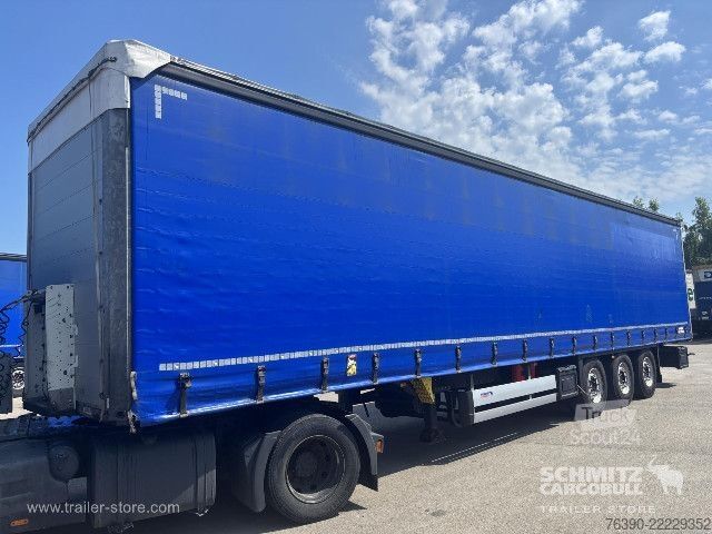 Atvira puspriekabė su tentu Schmitz Cargobull Semitrailer Curtainsider Standard