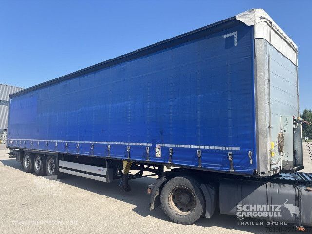 Atvira puspriekabė su tentu Schmitz Cargobull Semitrailer Curtainsider Standard