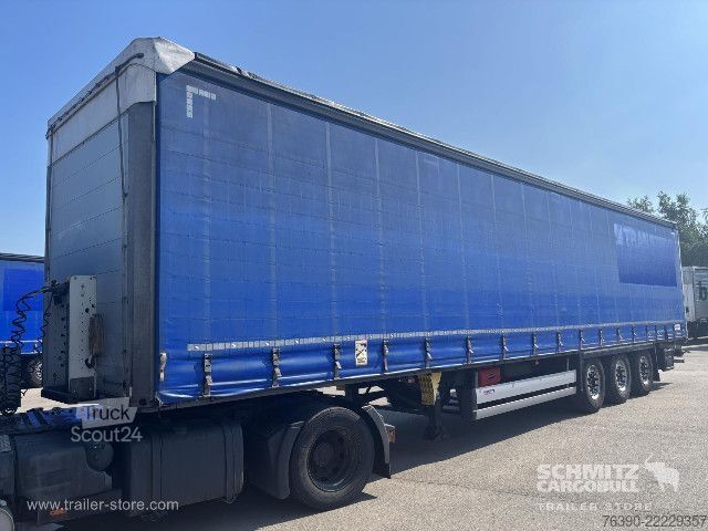 Atvira puspriekabė su tentu Schmitz Cargobull Semitrailer Curtainsider Standard