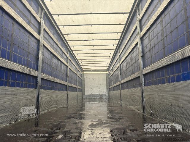 Atvira puspriekabė su tentu Schmitz Cargobull Semitrailer Curtainsider Standard