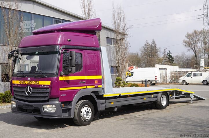 Camions porte-voitures Mercedes-Benz Atego 1224 / New galvanized tow truck
