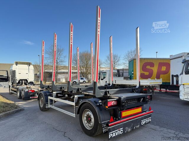 Véhicule utilitaire Pavic HTA18 2 Achs Kurzholz OptiPa SL SAF WABCO Waage