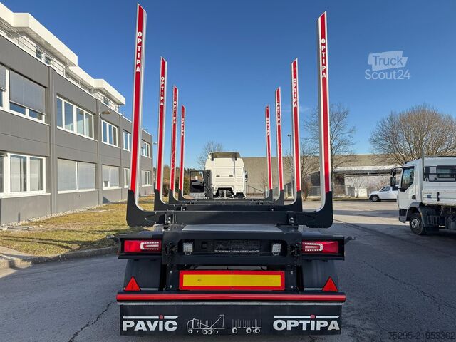 Véhicule utilitaire Pavic HTA18 2 Achs Kurzholz OptiPa SL SAF WABCO Waage