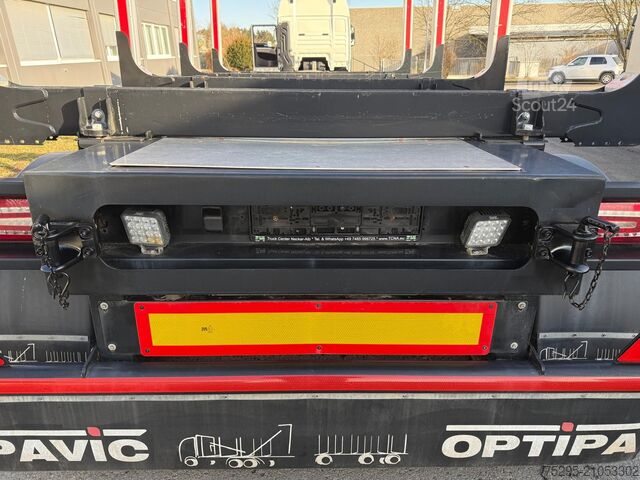 Véhicule utilitaire Pavic HTA18 2 Achs Kurzholz OptiPa SL SAF WABCO Waage