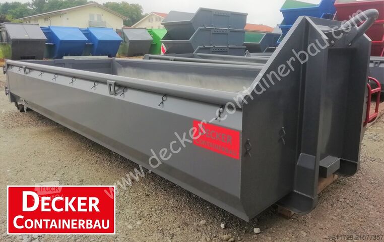 Roll-off container Decker Containerbau Abrollcontainer, Bayernbox, Flügeltüre