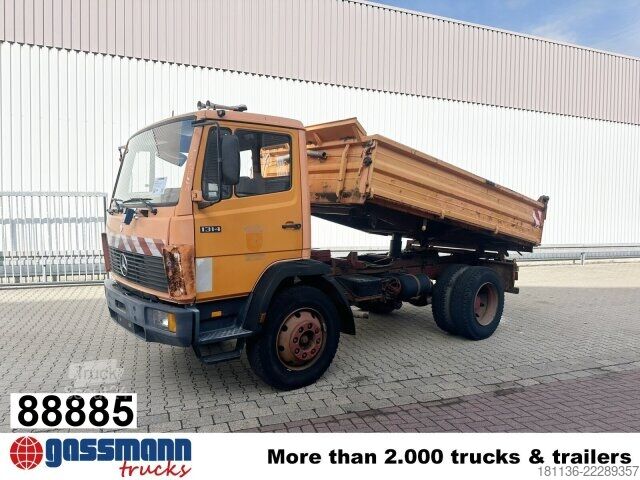 Camión volquete Mercedes-Benz 1314 K 4x2, 6-Zylinder Motor