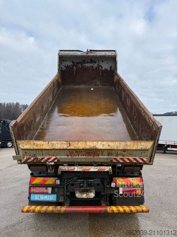 Autocarro ribaltabile MAN ÖAF 30-414 FLNC 6X2 ABROLLK. BLATT LUFT ABS KLIM