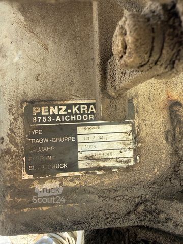 Grúa torre  PENZ 9001 HOLZKRAN MIT ZWICKER