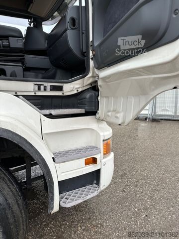 Skip truck SCANIA R480 6X2 Abestzkipper Teleskop