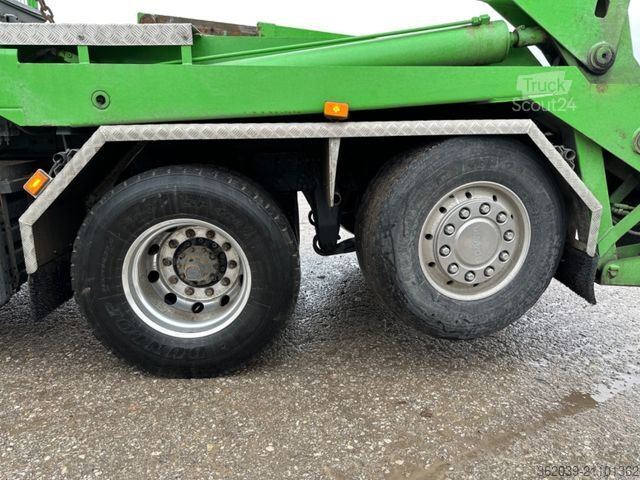 Skip truck SCANIA R480 6X2 Abestzkipper Teleskop