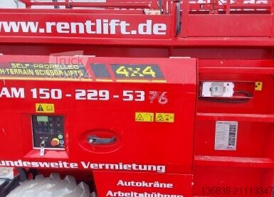 Schaarhoogwerker MAGNI ES 1523 RTP Elektro 15,00 m