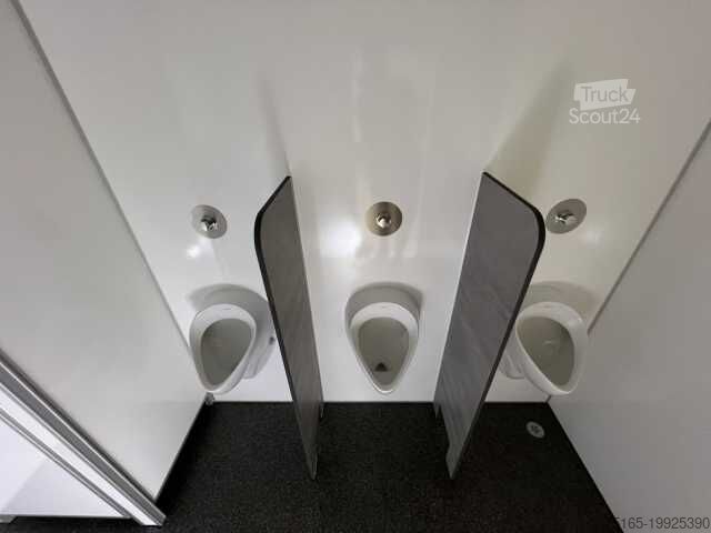Trailer Rosemeier EW TA-NO 3 Damen, 1 Herren + 3 Urinale Toilettenanhänger