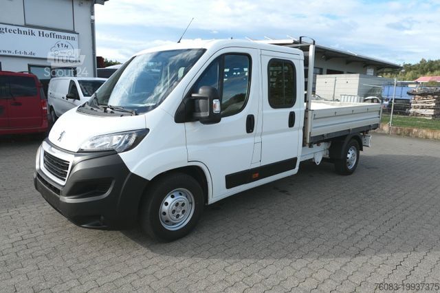 Kiepwagen bestelauto PEUGEOT Boxer Maxi Doka 3 Seiten Kipper L=2,8m Klima AHK