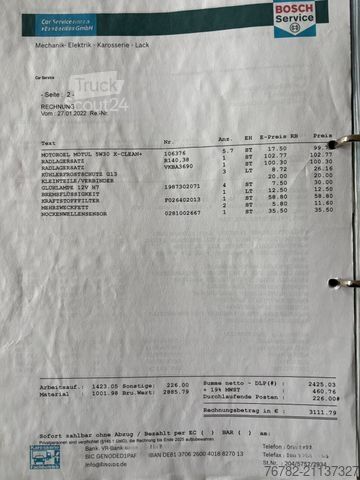 Integrated camper HYMER/ERIBA B774 Solar*Markise*Einzelbetten*3 Achsen*1.HAND