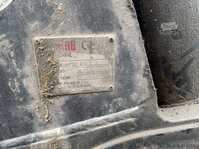 Grue à tour Hiab HIAB X-HIPRO 232 E-5 FUNK BAUJAHR 2019