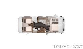 Ολοκληρωμένο αυτοκινούμενο τροχόσπιτο KNAUS SKY I 700 LEG 2KLIMA SAT+TV 2SOLAR LUFTF.+AHK 1H