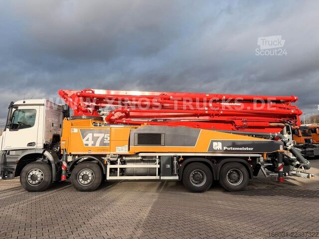 Autočerpadlo na beton MERCEDES-BENZ Arocs 4142 EUR3 PUTZMEISTER BSF 47M/5 16.H